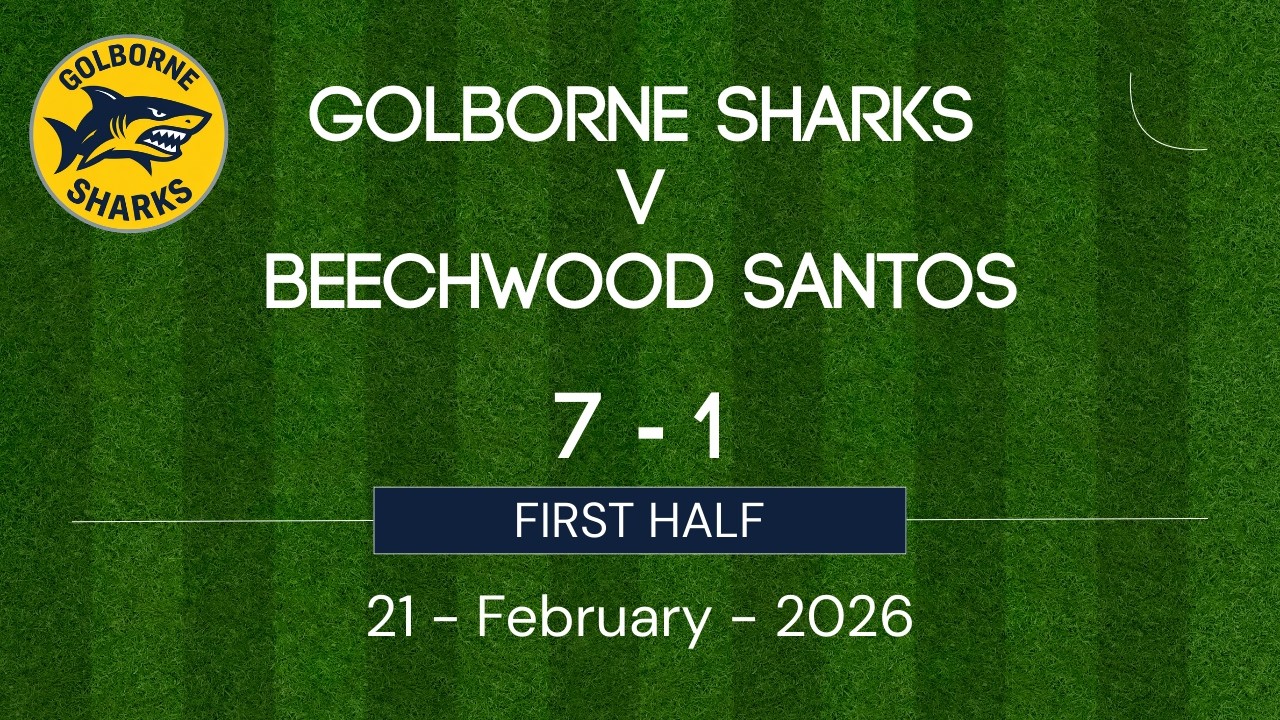 Golborne Sharks V Beechwood Santos (First Half)