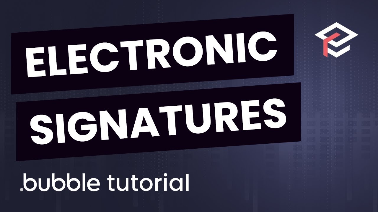 How to Setup the Signature Pad Plugin - Bubble Tutorial