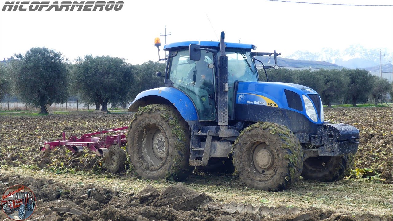 MINIMA LAVORAZIONE | NEW HOLLAND T6090 + KONGSKILDE VIBROFLEX
