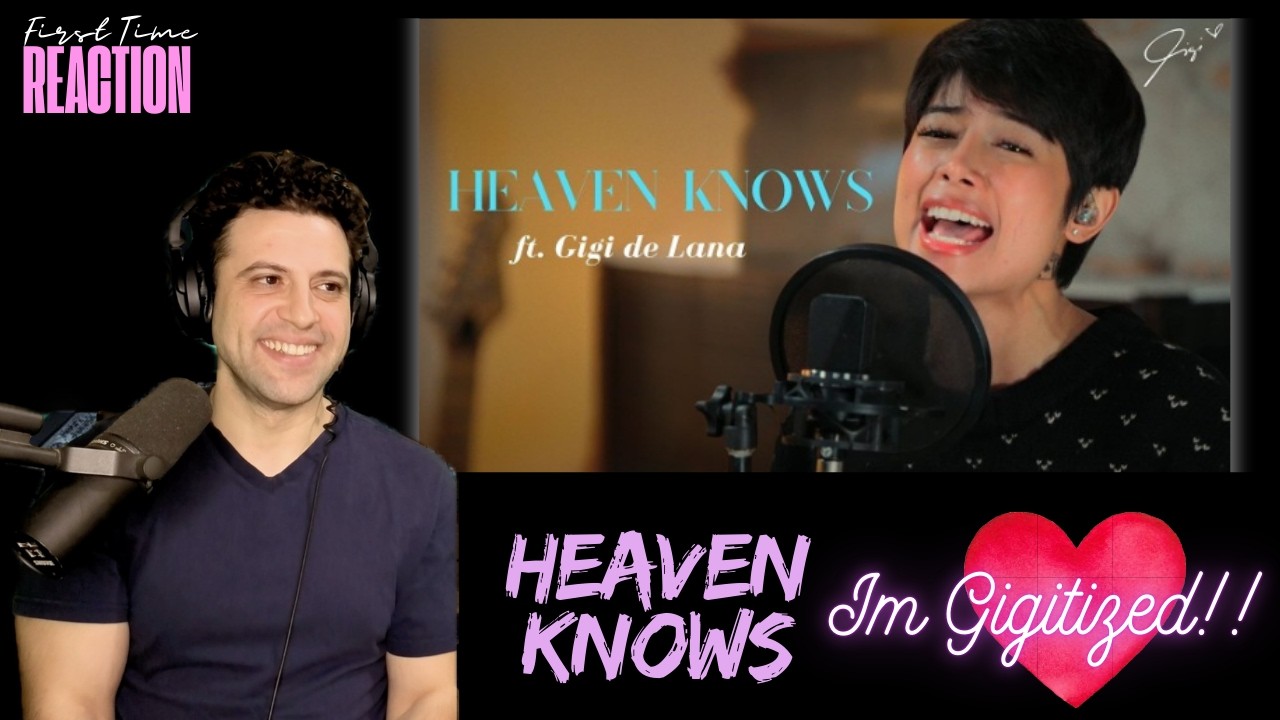 Gigi De Lana | Gigitized Fan REACTS to Heaven Knows - Rick Price (cover) - Acoustic