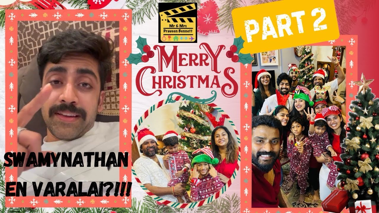 Christmas Fun with Friends - Part2 #mahanadhi #veetukuveeduvaasapadi #praveenbennett #saipramoditha