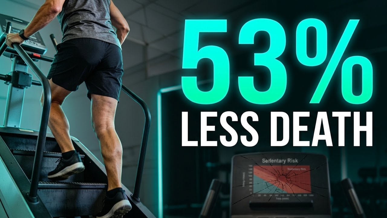 The 20-Minute Exercise That Cuts Mortality by 53% (New Study Explained)