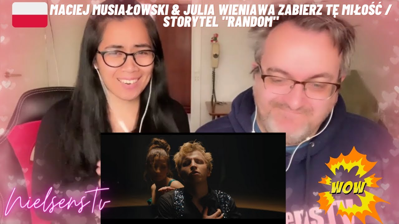 🇩🇰NielsensTv REACTS TO Maciej Musiałowski & Julia Wieniawa - Zabierz tę miłość / Storytel 