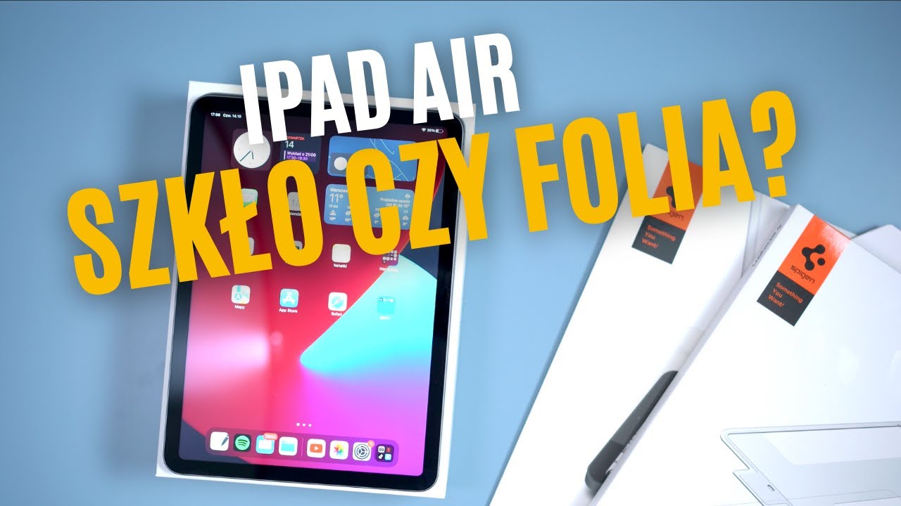 iPad Air: Szkło, czy folia?