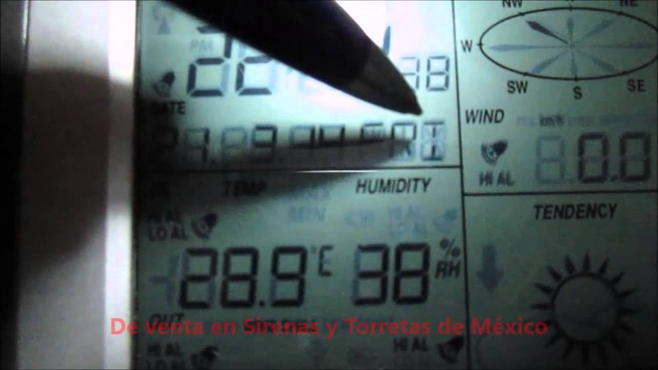 ESTACIÓN METEOROLÓGICA DIGITAL PROFESIONAL SIRYTOR