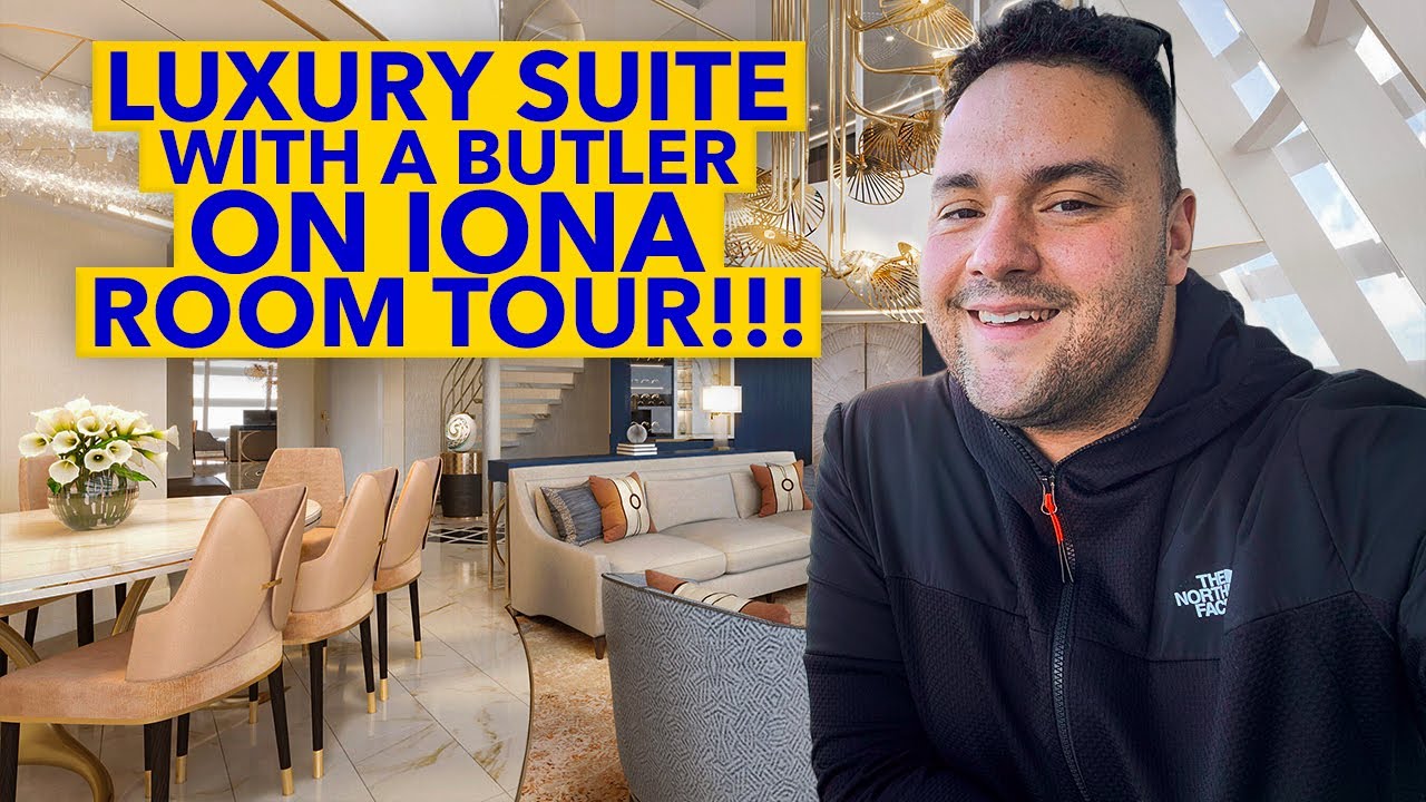 LUXURY SUITE ON P&O'S IONA | P&O Iona Suite Tour 10109 Baffin Suite