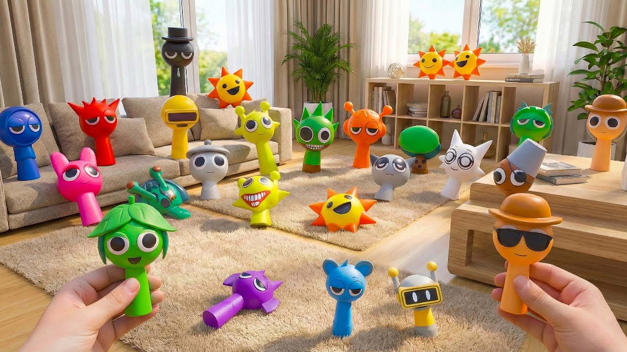 Sprunki In Every Corner?! Living Room Hunt Gone Wild