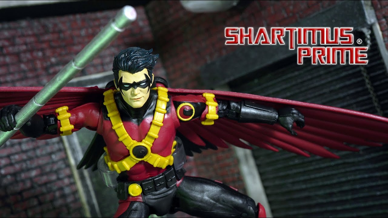 Whoa, not Batman?! - DC Multiverse Red Robin Tim Drake New 52 McFarlane Toys Figure Review