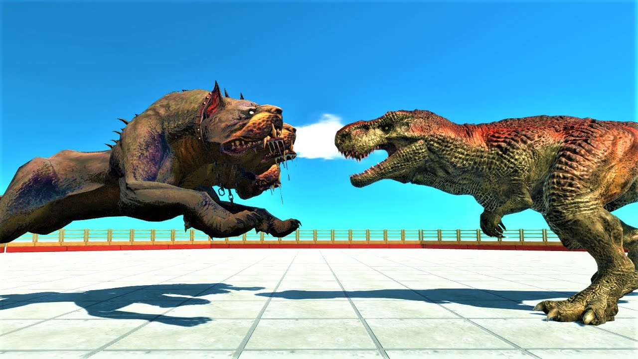 Cerberus vs boss factions animal revolt battle simulator