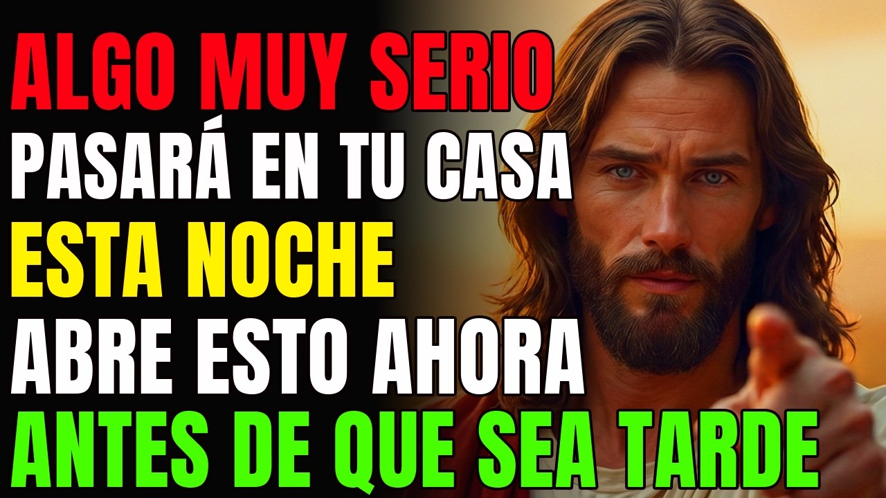 DIOS DICE: ALGO MUY INESPERADO SUCEDERÁ EN TU CASA. ESTO ESTUVO OCULTO POR ..| MENSAJE DE DIOS HOY