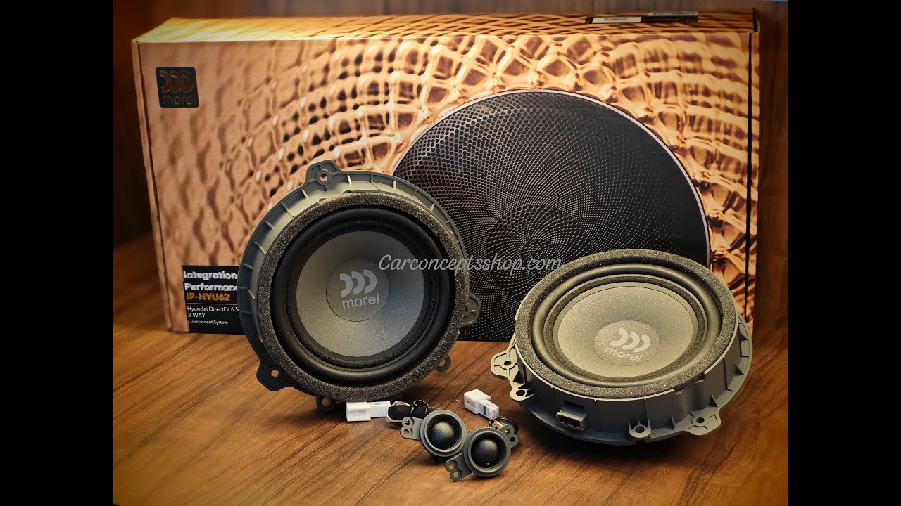 Morel direct fit component speakers for Hyundai , Kia , suzuki cars
