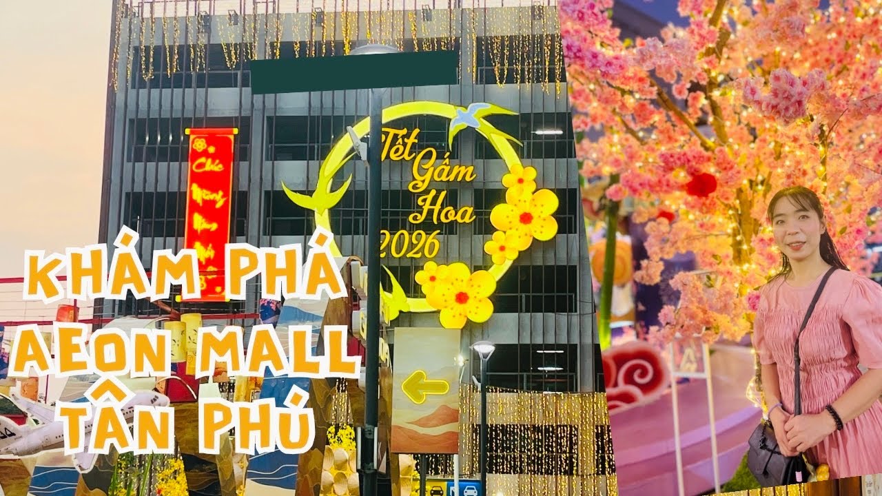 Aeon Mall Tân Phú siêu hot với điểm chụp hình đàn ngựa Tết 🧧 2026 #vlog #entertainment 