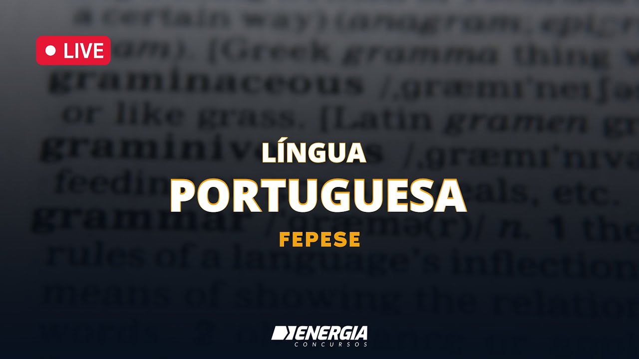 PCI SC - Língua Portuguesa - Resolução de questões com Prof. Thalis
