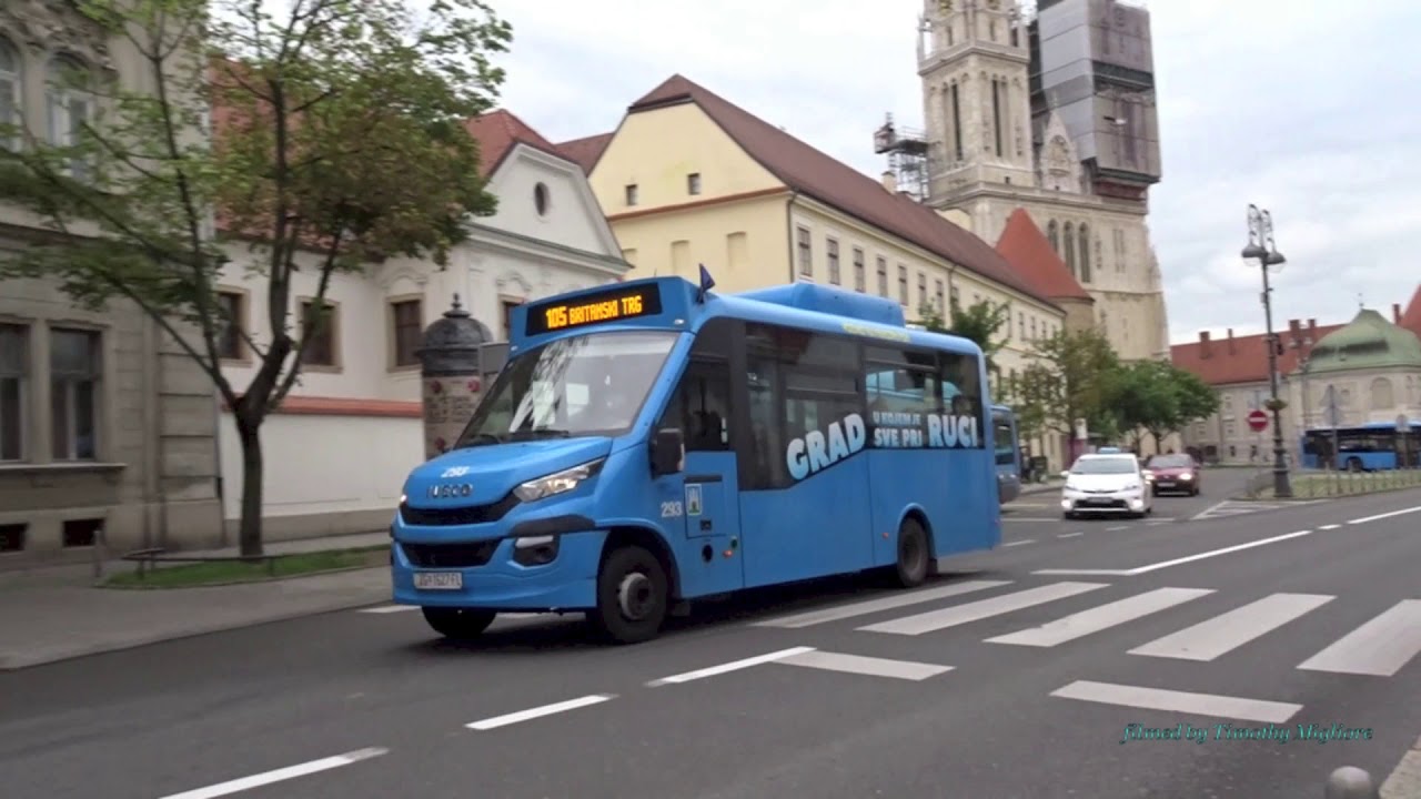 Buses in Zagreb, Croatia 2019 - Autobusni kolodvor Zagreb