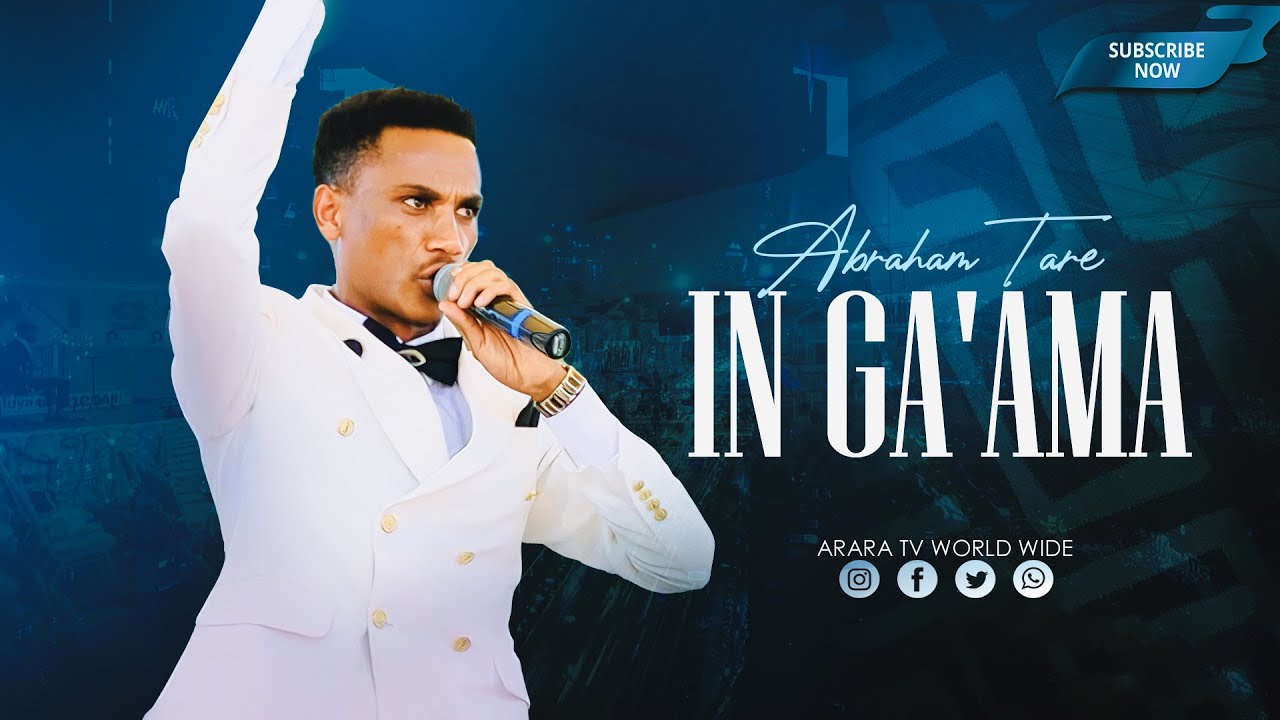 ABRAHAM TARE | In ga'ama | New Afaan Oromo Live Worship | @araratvworldwide