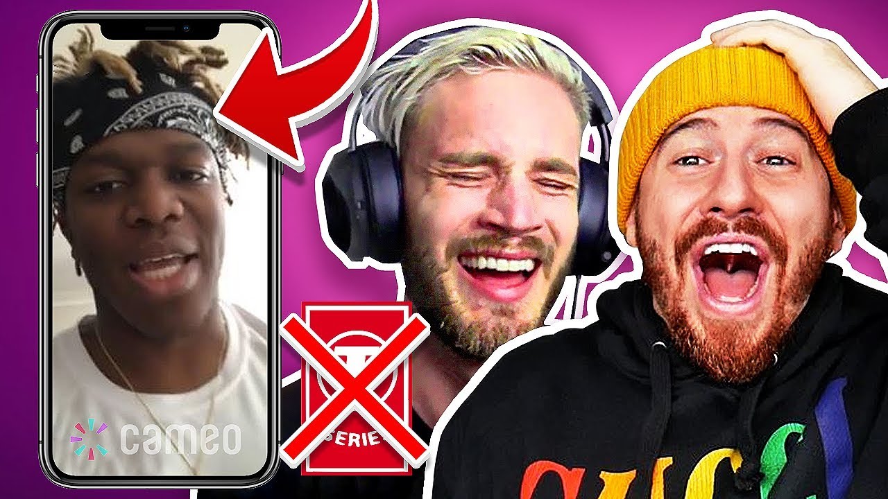 i Paid Celebrities $1,000 To Shoutout PewDiePie! (PewDiePie vs. T-Series)