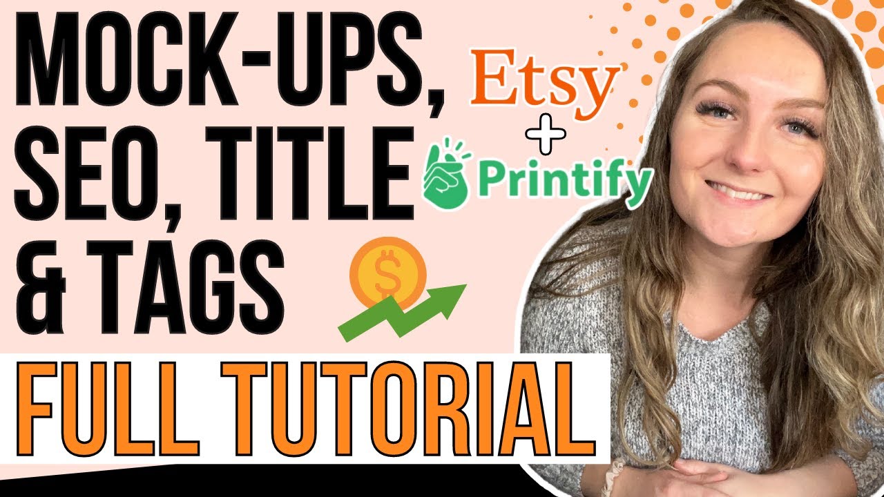Полное руководство по печати по запросу Printify и размещению на Etsy (бесплатный курс) Видеоинст...