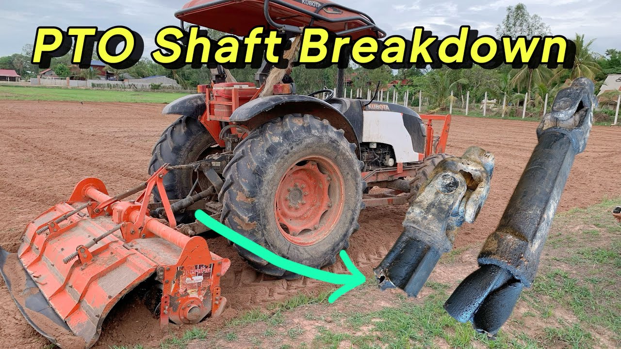 How to fix PTO shaft breakdown - Slip joint replacement tutorial