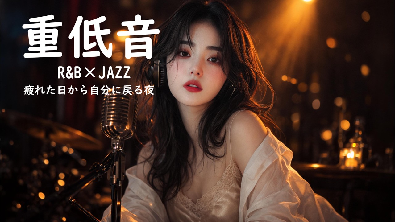 重低音 Lo Fi R&B×JAZZ｜帰って、ほどいて、やさしくなる｜疲れた日から自分に戻る夜