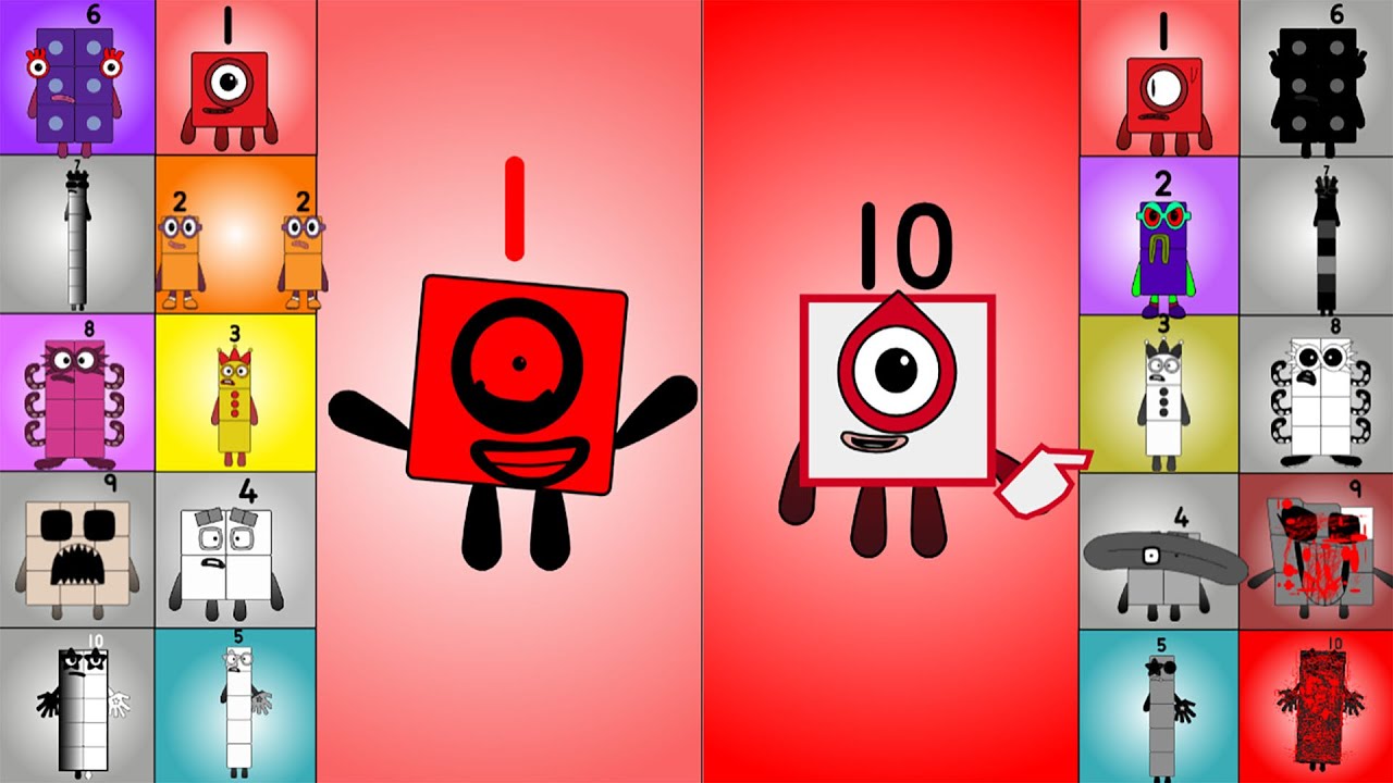 Mashup: Numberblocks Band Re-Take 1- 10 vs Sprunki OC Numberblocks Band