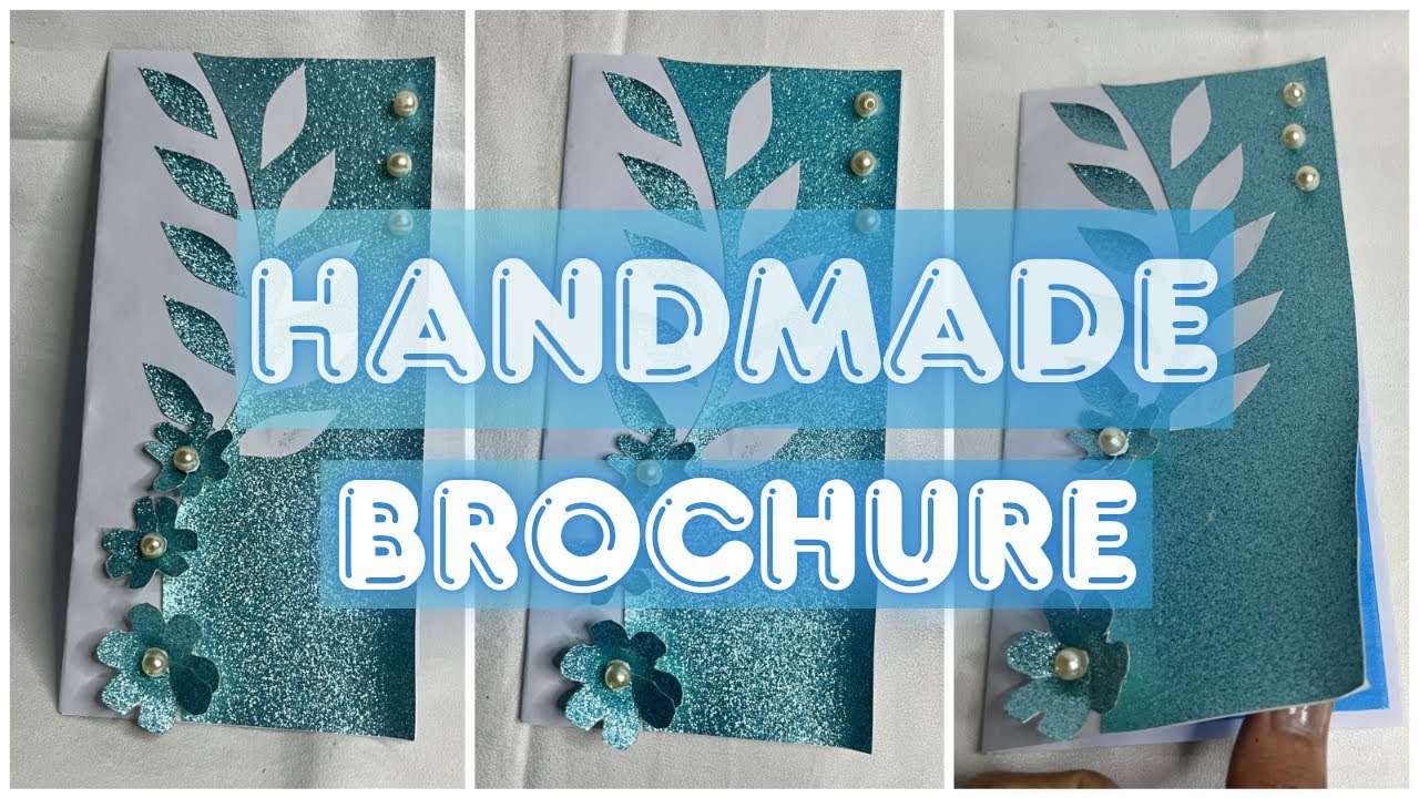 HOW TO MAKE A BROCHURE FOR SCHOOL PROJECT💡HANDMADE TRIFOLD BOOKLET FOR STUDENTS | HANDMADE
