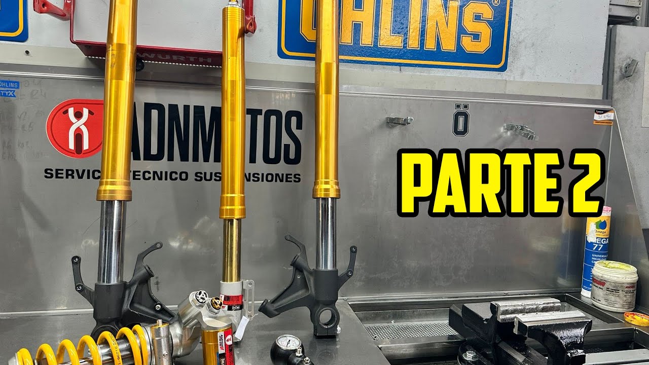 SUSPENSIONES de COMPETICION parte 2🔥 Amortiguador TTX #ohlins #suspensiones #yamaha