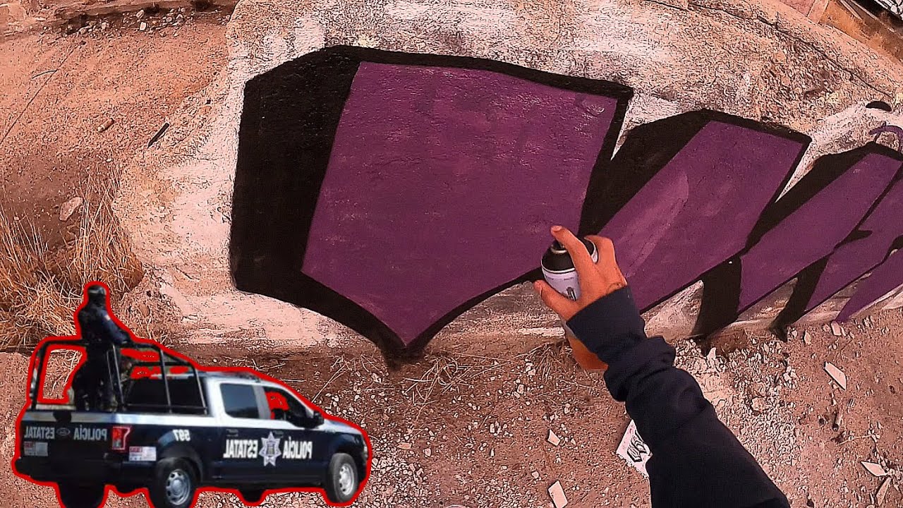 LE MARCARON A LA POLICÍA MIENTRAS HACÍAMOS GRAFFITI MISSION 12