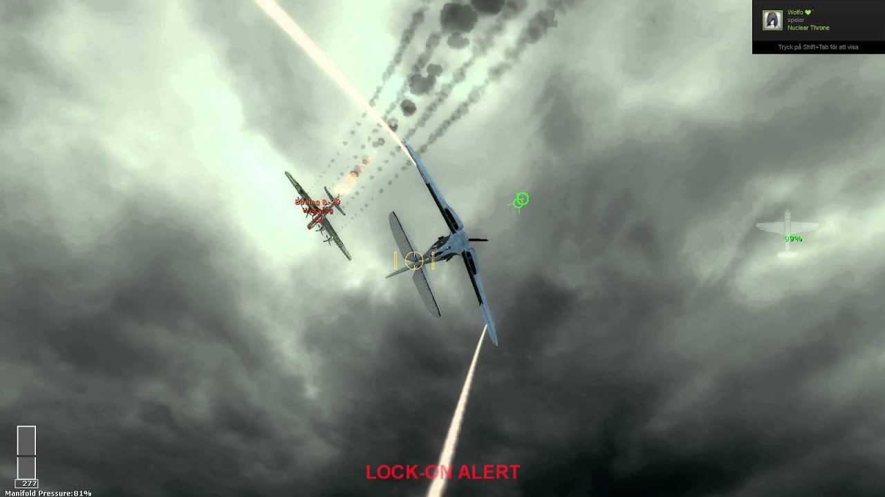 Garry's Mod Dog fight XFL-1 Airabonita vs Boeing B-29 Bomber - Friendly fire?