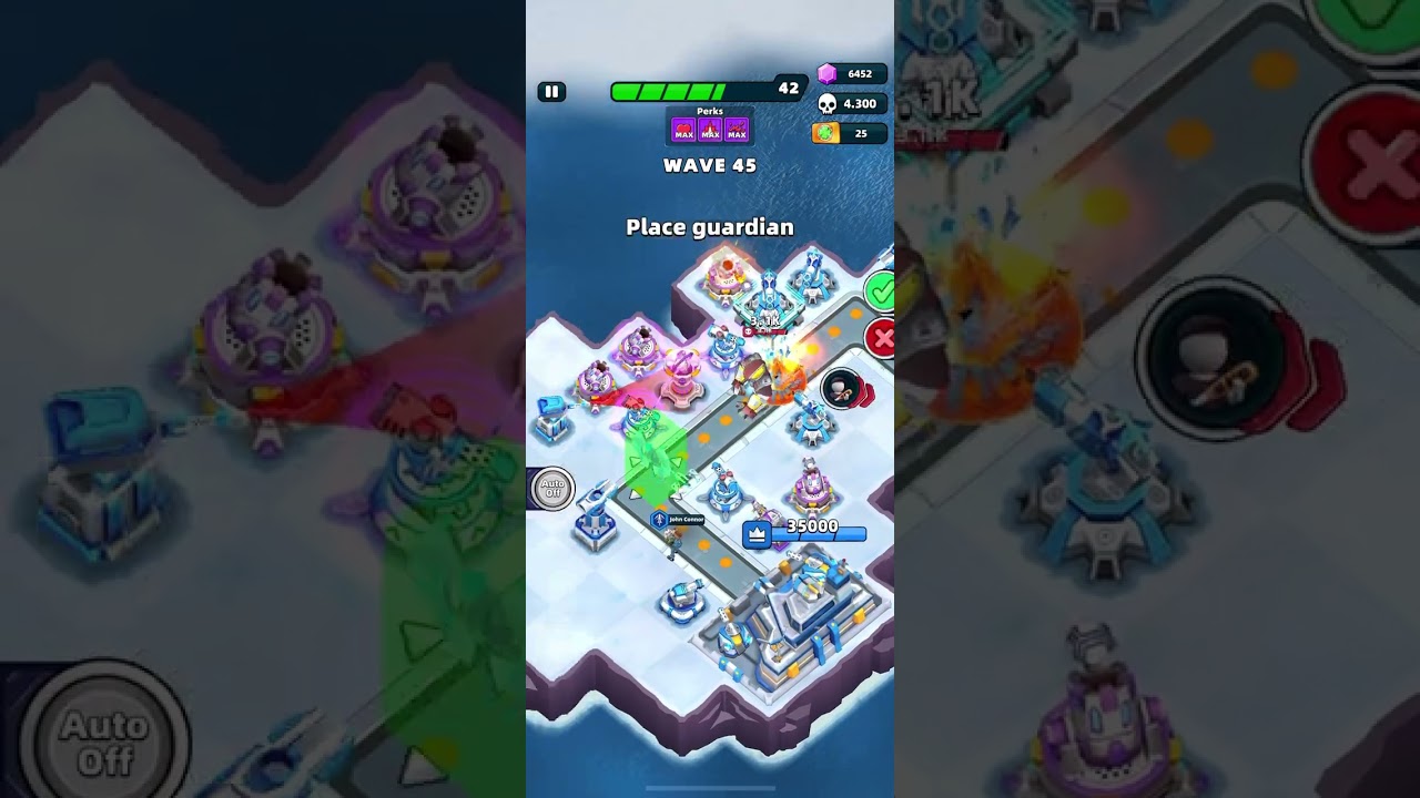 Endless Battle Gameplay / Raid Rush Gameplay 