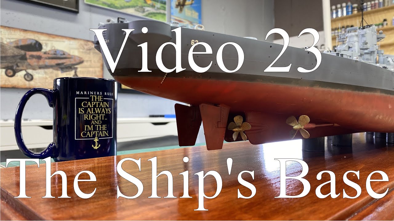Масштаб 1:200: сборка Missouri от Trumpeter, видео №23