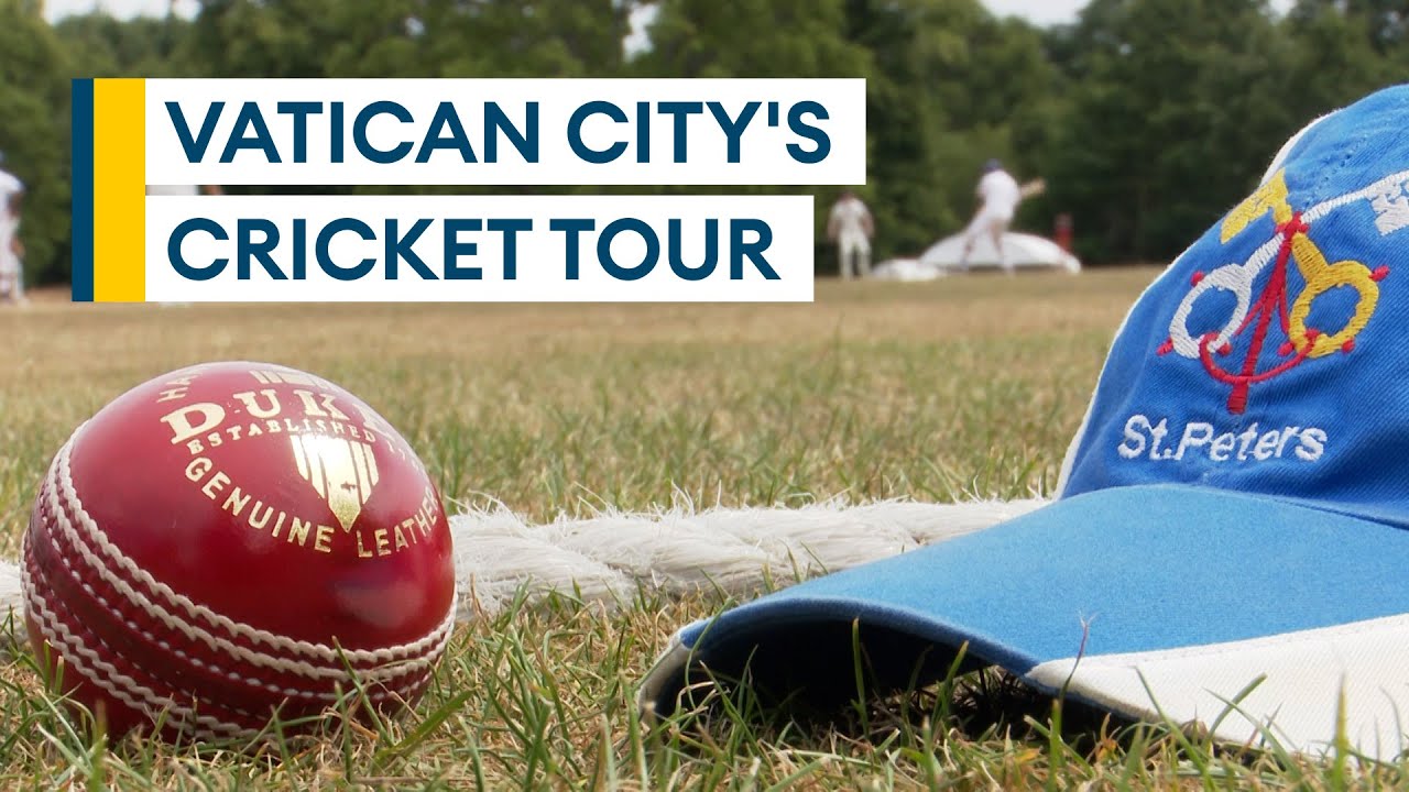 Combined Services Chaplaincy cricket team host Vatican City in Aldershot | ACTION