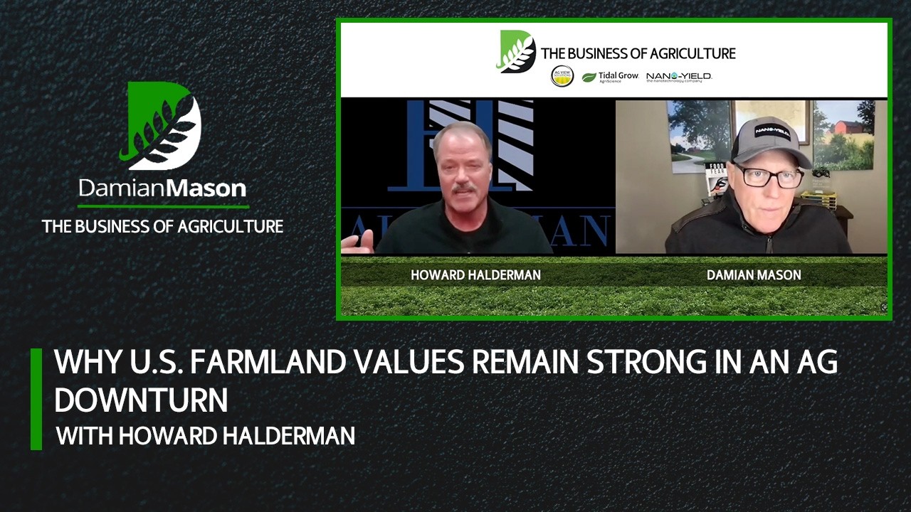 Why U.S. Farmland Values Remain Strong in an Ag Downturn | Damian Mason Podcast