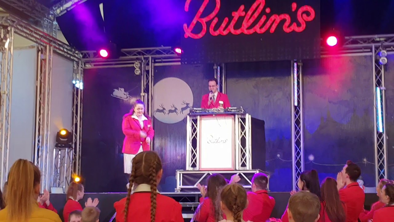 Прощание Redcoat и Skyline Gang в Butlins Minehead, 2 января 2018 года.