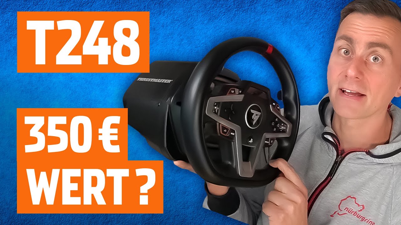 Besser als T300 und G29? Thrustmaster Lenkrad T248 Test