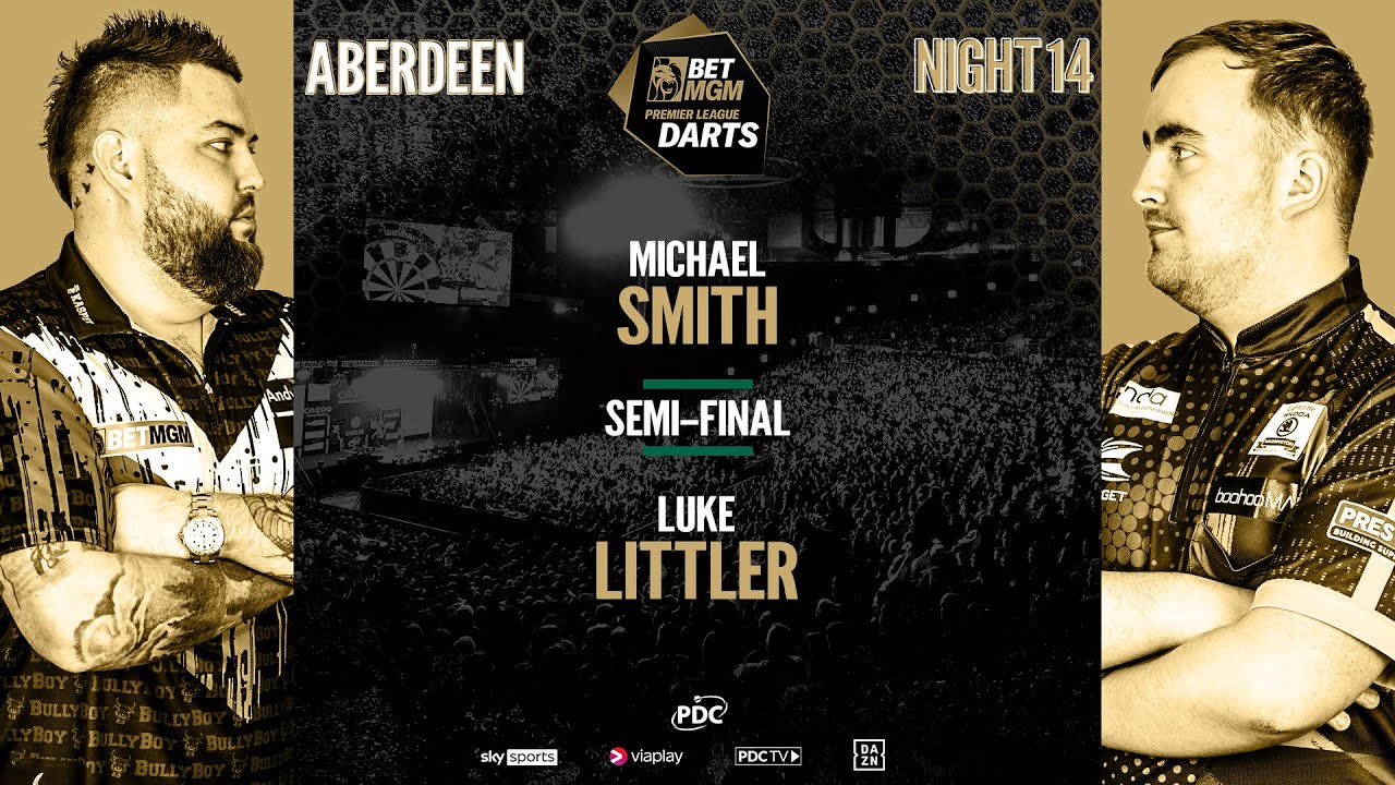 PDC Darts Premier League 2024 - Night 14 - 2024 05 02 - Michael Smith vs Luke Littler HUN