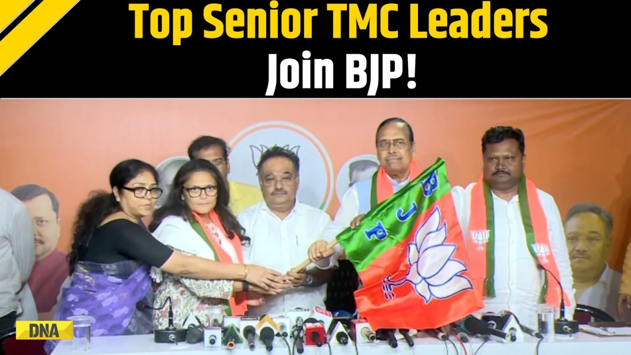 Bengal News: TMC Leaders Sushmita Dev, Sukhendu Sekhar, Prakash Baraik Join BJP; Big Shock To Mamata