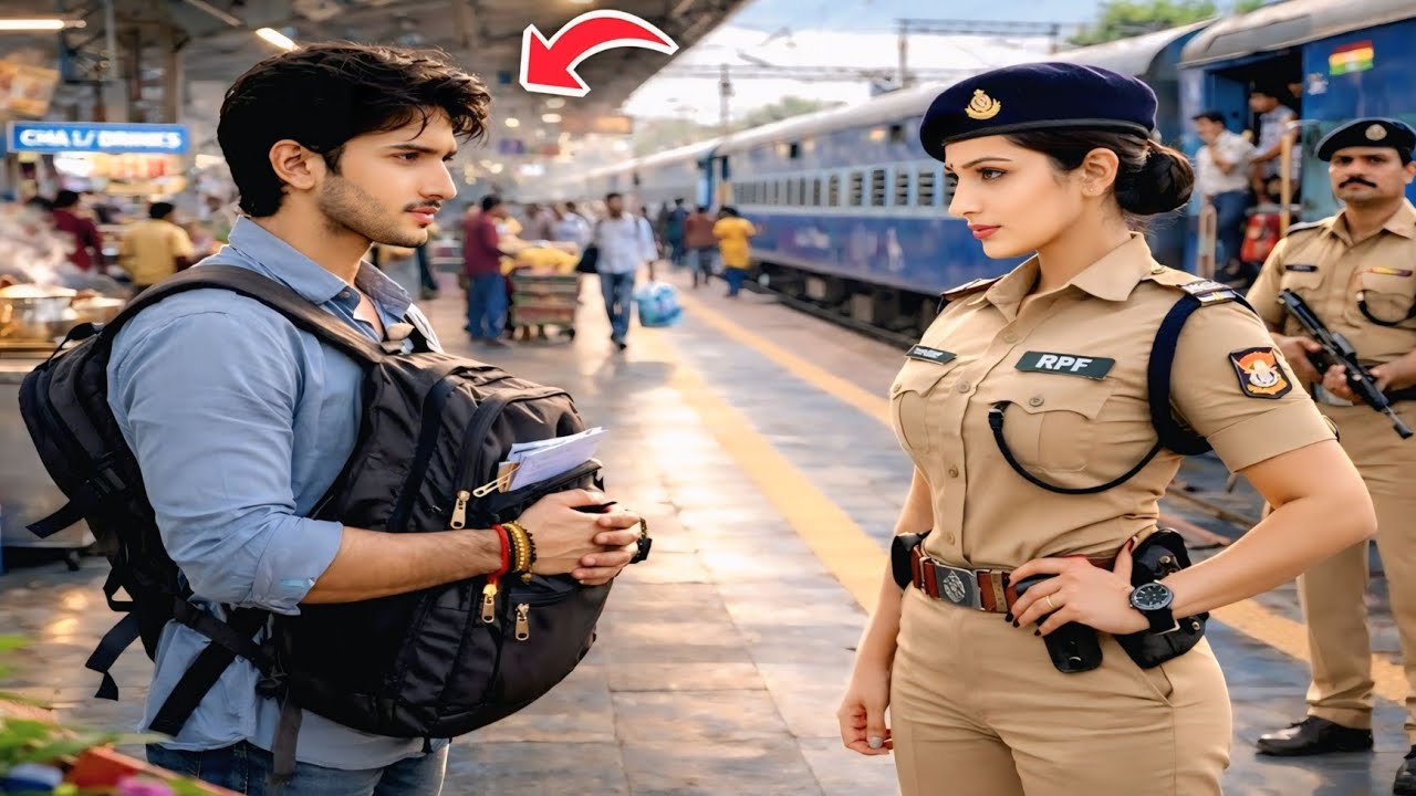 একটি গরীব ছেলে UPSC পরীক্ষা দিতে যাচ্ছিল..একজন মহিলা RPF অফিসার তাকে থামিয়ে দিলেন, এবং এরপর যা ঘটল🥺