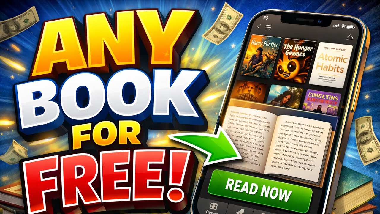 How I Download Any Book for Free in 2026 (No Clickbait) 