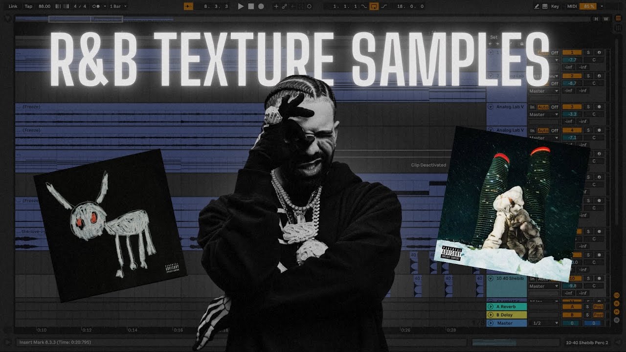 Como hacer DARK R&B SAMPLES estilo DRAKE | Live Cookup