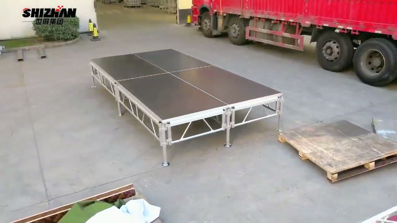 The construction of 290 aluminum truss