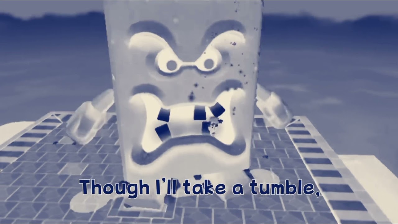 Whomp King With Lyrics In G Major (Super Mario Galaxy 2)