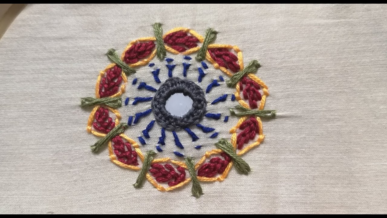 Mirror Work Tutorial | Lambani/ Banjara Embroidery Tutorial