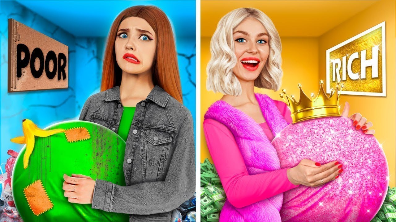 Rico Vs Pobre Vs Giga Rico | Situa&ccedil;&otilde;es Escolares Com Rico Vs Pobre por RATATA BOOM