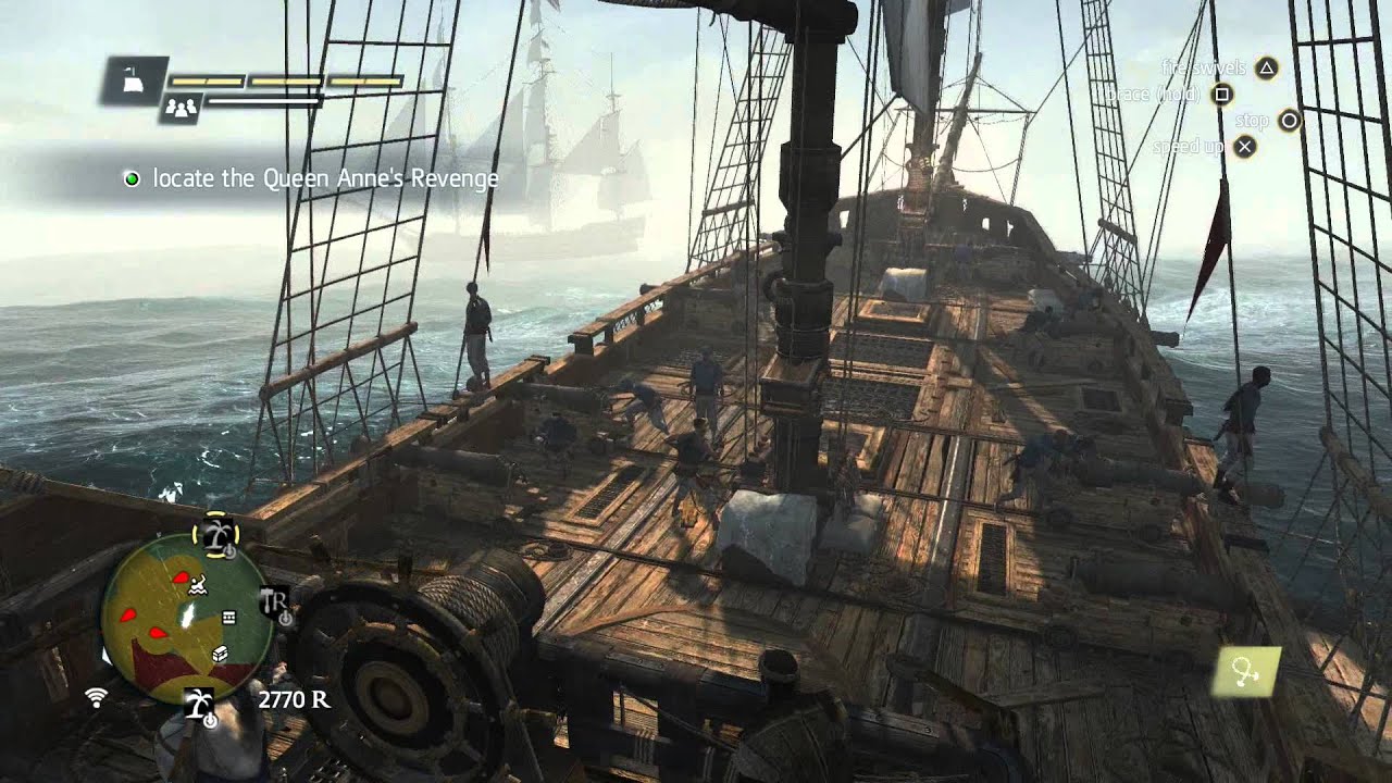 Assassin's Creed IV: Black Flag — Адвокат Дьявола: Найдите «Месть королевы Анны»: чат Эда и Адевале
