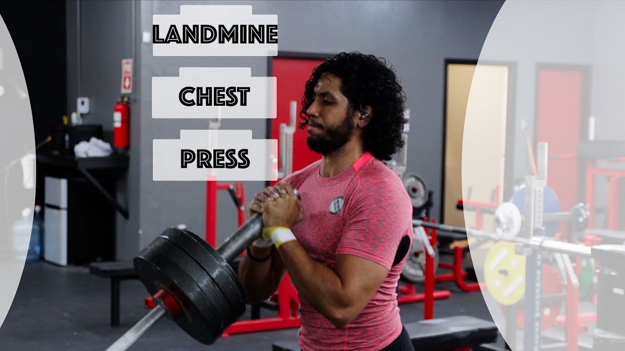 How To: Landmine Chest Press