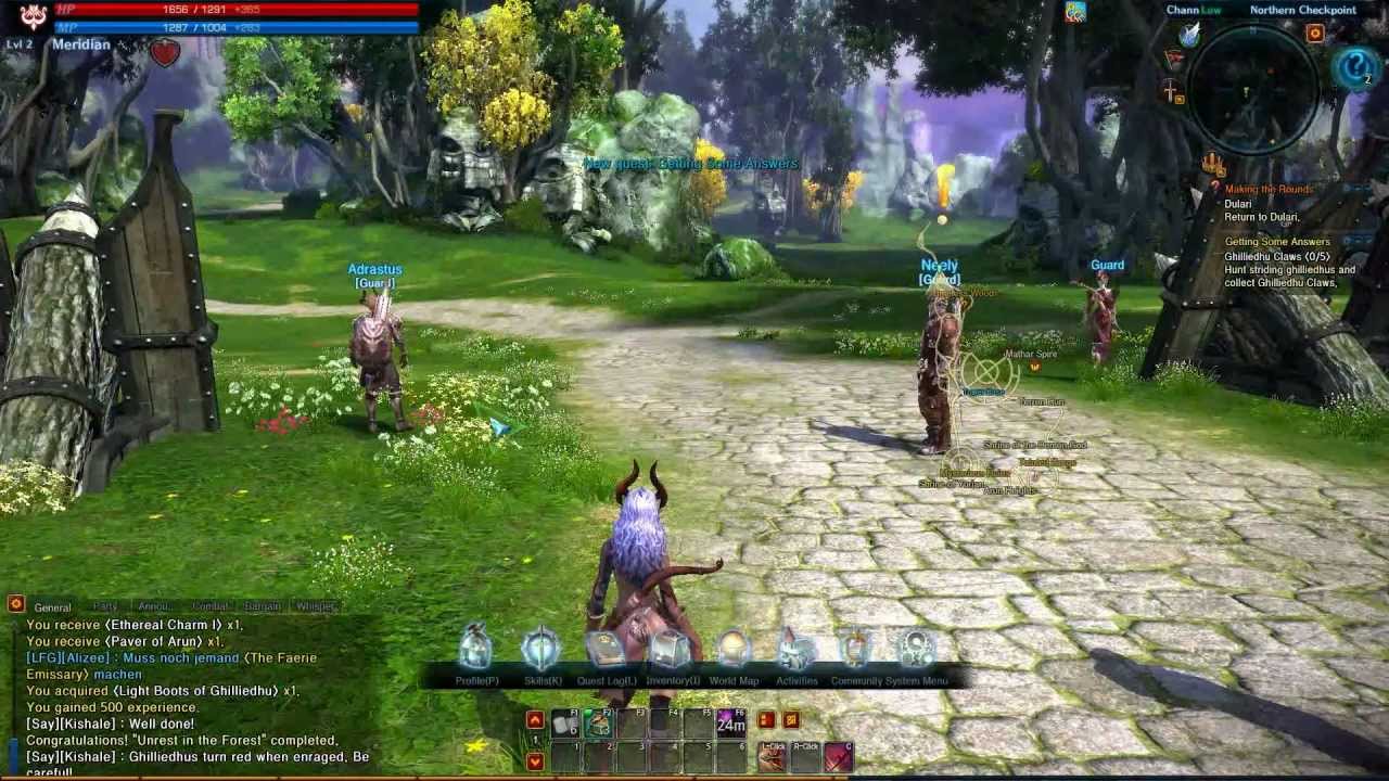 Tera - Closed Beta - My First hour, no commentary Part 2/4