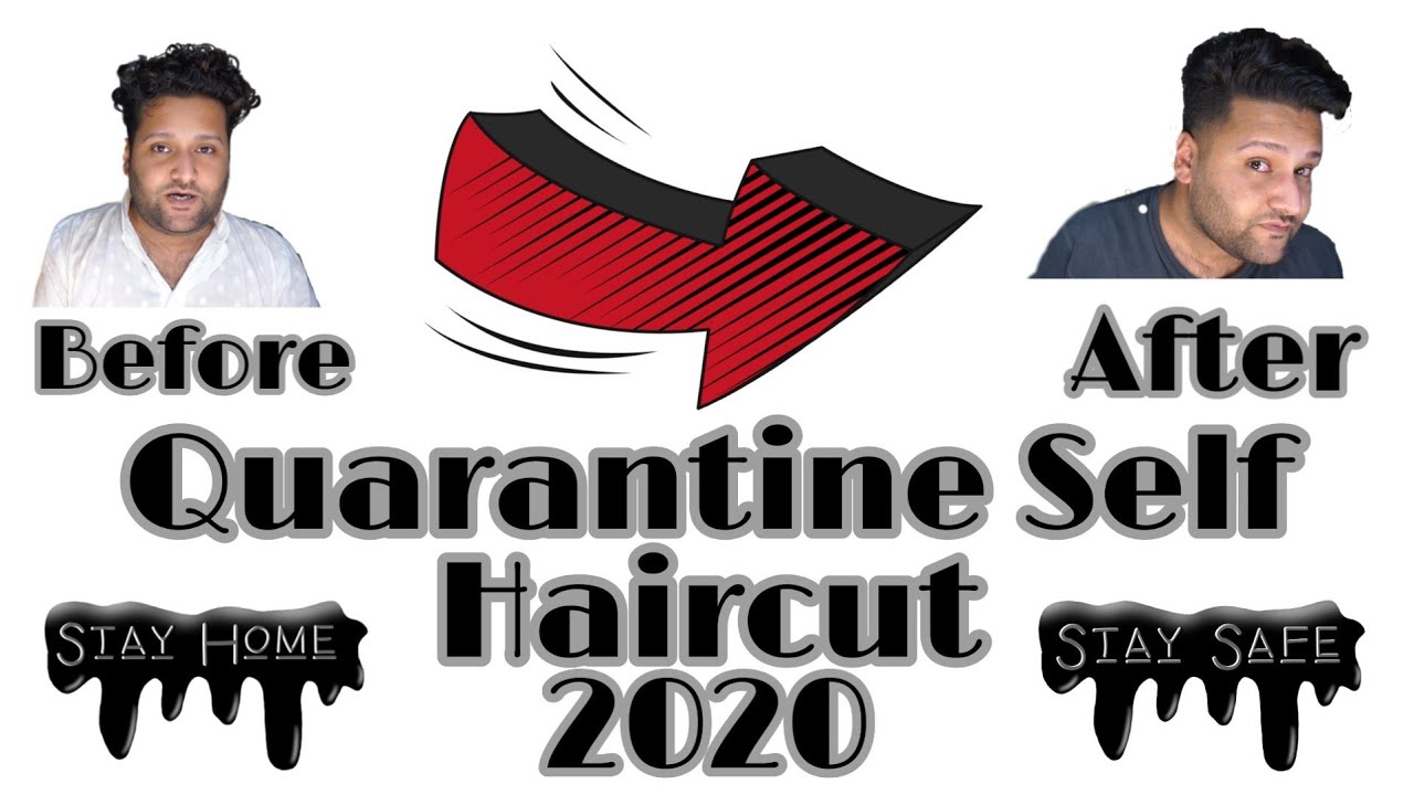 How to cut your own hair at home 2020 | Quarantine Self haircut | DIY haircut | men haircut tutorial