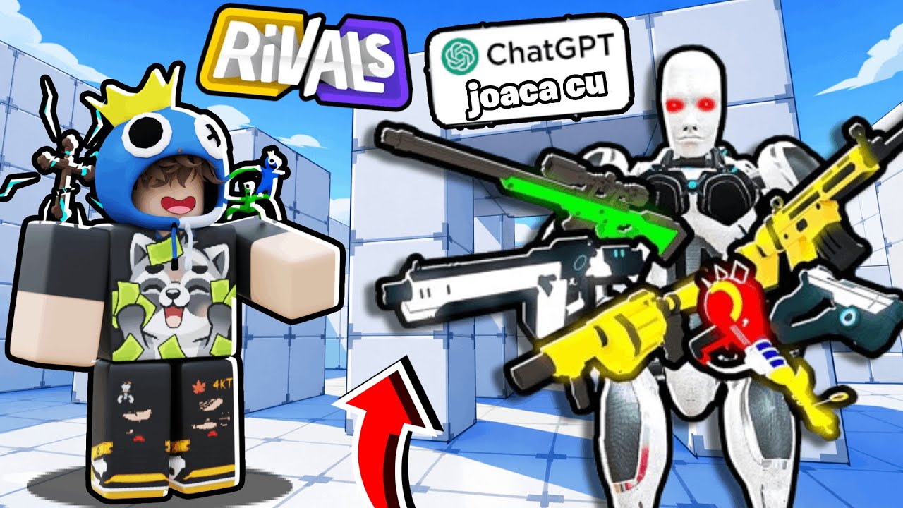 🤖CHATGPT MI-A ALES CEL MAI GREU LOADOUT PE ROBLOX RIVALS!🔫