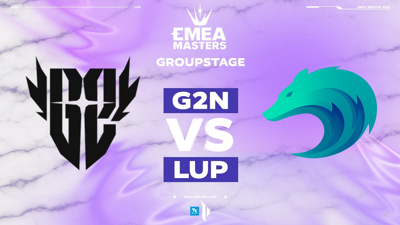 EMEA Masters 2026 Winter | ca. 20 Uhr USE vs LUP | TK PRM