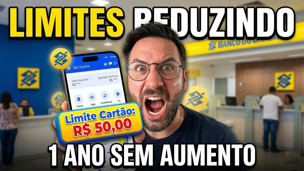 1 ANO SEM LIMITE NO BANCO DO BRASIL? O Motivo Oculto do Corte de Crédito em 2026